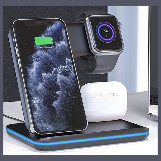 Wireless Charger Stand 3 in 1